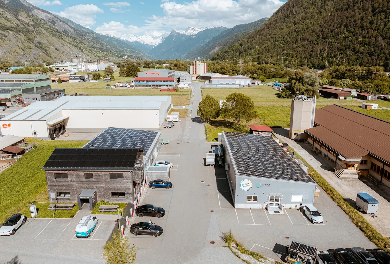 tritec Standort in Steg im Oberwallis