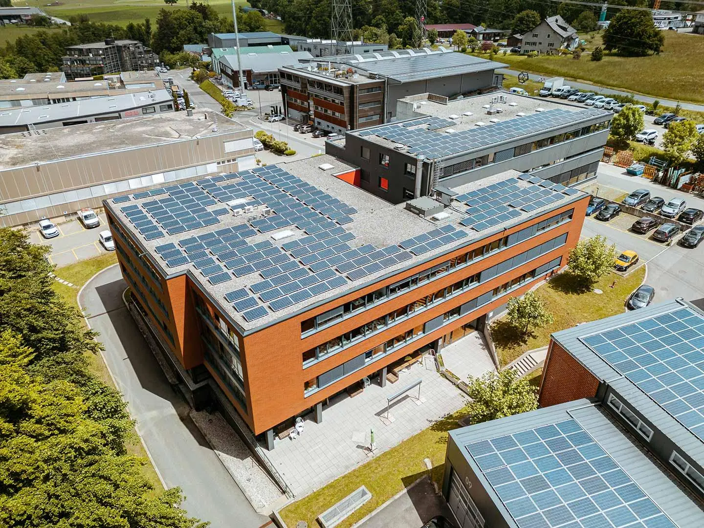 tritec Standort Lausanne für Photovoltaik-Anlagen